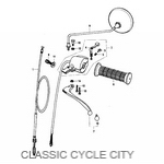 LEFT HANDLE SWITCH / CABLE CLUTCH