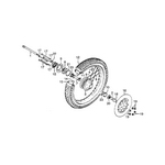 FRONT WHEEL / DISK