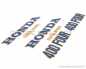 Preview: Tank / Side Cover Decals / Stripes Kit Blue / Gold # DEC-100-012