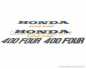 Preview: Tank / Side Cover Decals / Stripes Kit Blue / Gold # DEC-100-012