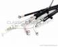Preview: Gaszug / Kupplungszug Set / 'A+B' Kurz Für Flachlenker # CCC-032-KIT
