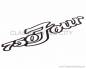 Preview: Tank-Aufkleber Honda "750 Four" Logo, "Schwarz"