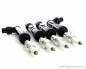 Preview: Zündkerzen / Zündkerzenstecker Set NGK DR8ES / 12 mm / 0° / 102°