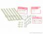 Preview: WASHER TONGUE NUT BOLT BRAKE DISC KIT # 00000-057-KIT