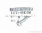 Preview: BOLT FLANGE 6X20 MM # 95701-060-2000 (replaces 95700-060-20)
