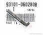 Preview: Schraube 8x28 mm (BOLT HEX 6X28 MM) # 93101-060-280B (ersetzt 93000-060-2802)