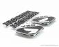 Preview: EMBLEM KIT BLACK L/R TANK SIDE COVER # 00000-451-KIT