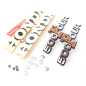 Preview: Embleme Set Tank / Seitendeckel (EMBLEM KIT TANK / SIDE COVER) # 00000-420-KIT