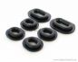 Preview: Gummi Set Seitendeckel (GROMMET SIDECOVER KIT) # 00000-043-KIT
