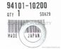 Preview: WASHER 10MM # 94101-102-00
