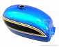 Preview: Lacksatz / Lack Candy Saphire Blue + Tankdekor / Zierstreifen # RHL-KIT-019