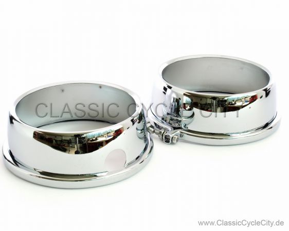 Chrom Kappen Set Drehzalmesser / Tachometer # CCC-061-KIT
