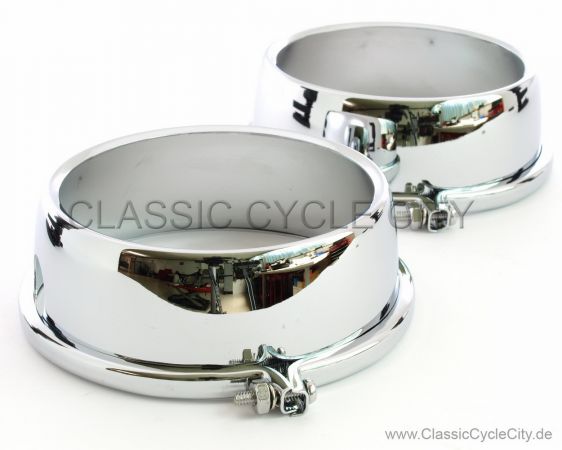 Chrom Kappen Set Drehzalmesser / Tachometer # CCC-061-KIT