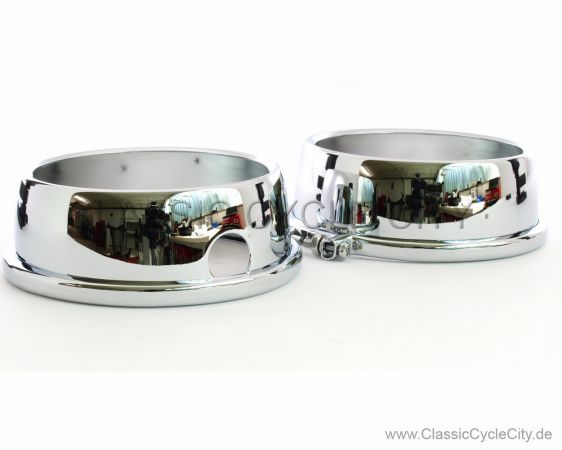 Chrom Kappen Set Drehzalmesser / Tachometer # CCC-061-KIT