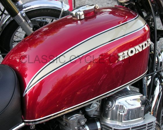 Tank Decal Stripes Kit Gold / Black / Silver