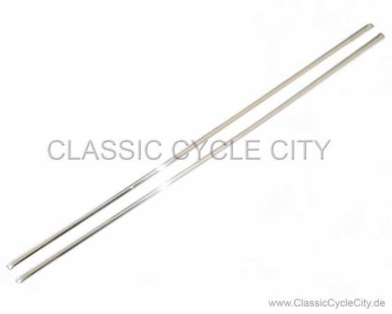Zierleisten Set Aluminium + Schrauben Sitzbank Ducati GT 750 # CCC-2033