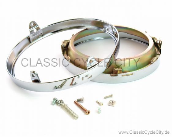 Chrome Headlight Rim Kit  # CCC-011-KIT