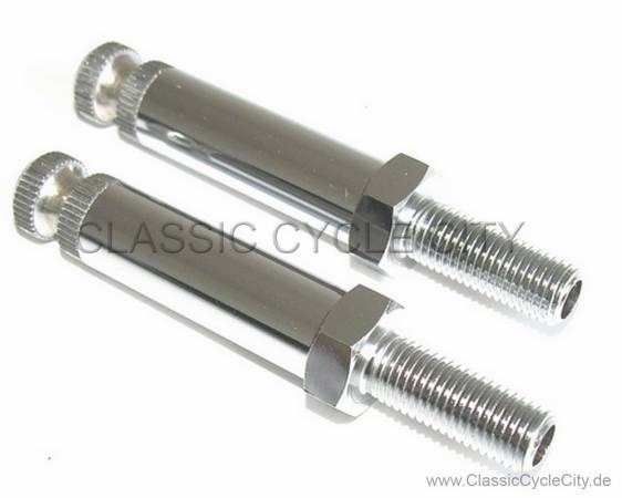 Blinkerhalterung Chrom 65 mm # CCC-010-KIT