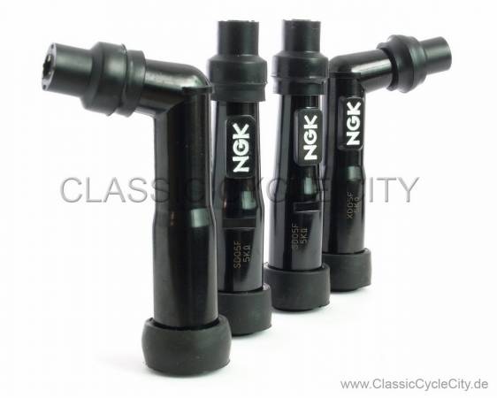 Zündkerzenstecker Set NGK 102° / 0° / 12mm