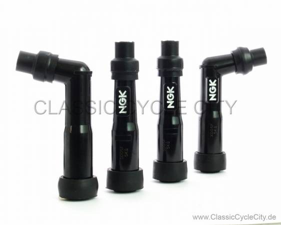 Zündkerzenstecker Set NGK 102° / 0° / 12mm