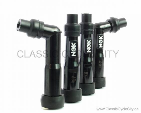 Zündkerzenstecker Set NGK 102° / 0° / 12mm