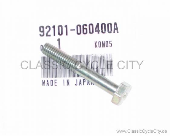 Schraube 6x40mm (BOLT HEX 6X40) # 92101-060400A (ersetzt 92000-060-40) (bis Serien#: 1064902)