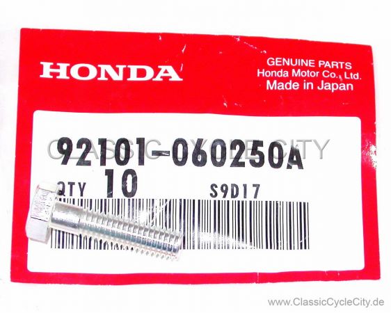 BOLT HEX 6X25 # 92101-060250A (ersetzt 92000-06025)