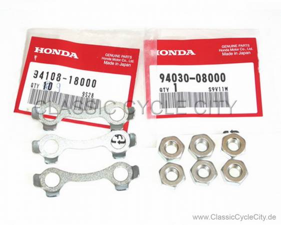 BRAKE DISC WASHER TONGUE NUT KIT # 00000-055-KIT