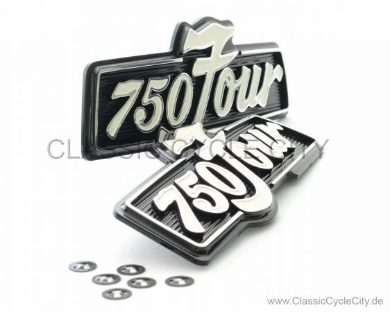 Emblem Set Seitendeckel Repro (EMBLEM SIDE COVER) # R-00000-524-KIT