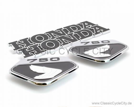 EMBLEM KIT BLACK L/R TANK SIDE COVER # 00000-451-KIT