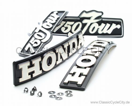Emblem Set Seitendeckel Repro (EMBLEM SIDE COVER) # R-00000-524-KIT