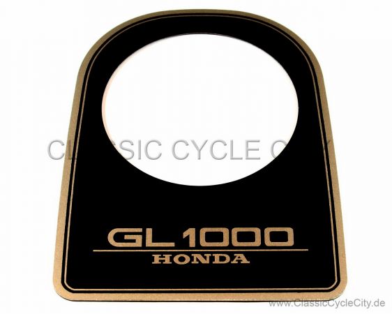 Emblem Tank Verkleidung Gold Repro (TOP SHELTER EMBLEM) # R-87128-371-000G