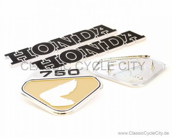 EMBLEM KIT GOLD L/R TANK SIDE COVER # 00000-462-KIT
