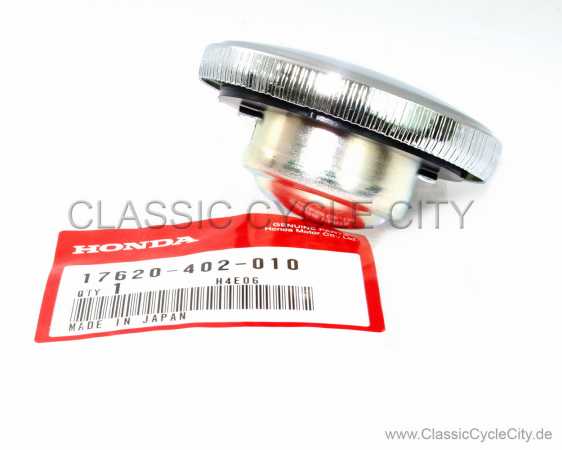 CHROME FUEL TANK CAP # 17620-402-020
