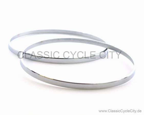 Gehäuse / Becher Set Tachometer und Drehzahlmesser + Bördelringe