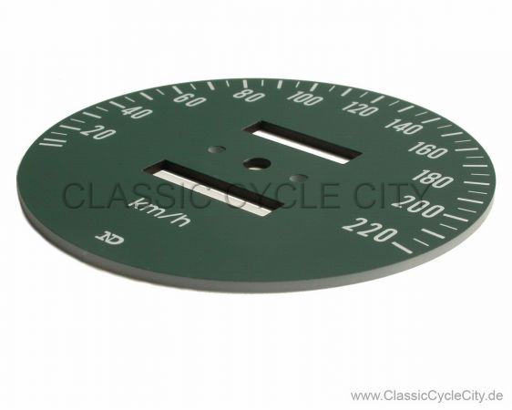 Zifferblätter / Tachoscheiben Set Tachometer / Drehzalmesser KM/H