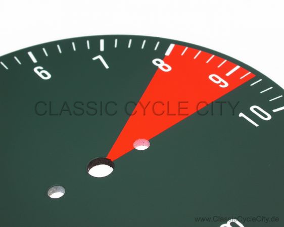 Zifferblätter / Tachoscheiben Set Tachometer / Drehzalmesser KM/H