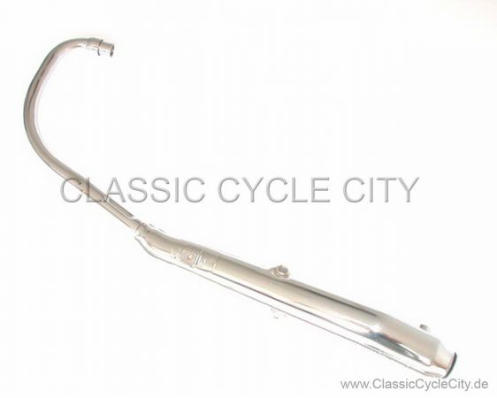 Auspuff Rohr HM-341 Links Unten (MUFFLER 2 EXHAUST) # 18350-341-907 ersetzt 18350-341-000)