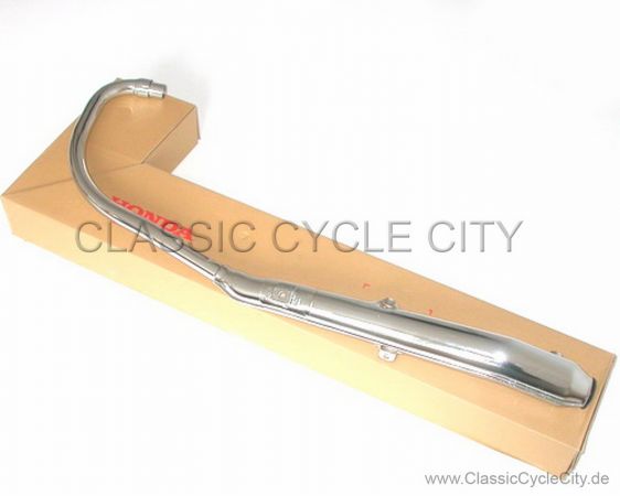 Auspuff Rohr HM-341 Links Unten (MUFFLER 2 EXHAUST) # 18350-341-907 ersetzt 18350-341-000)