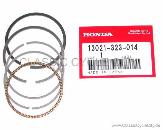 Kolbenring Set +0,25 mm / 1. Übermaß (RING SET PISTON +0.25) # 13021-300-024 (ersetzt 13021-300-013)