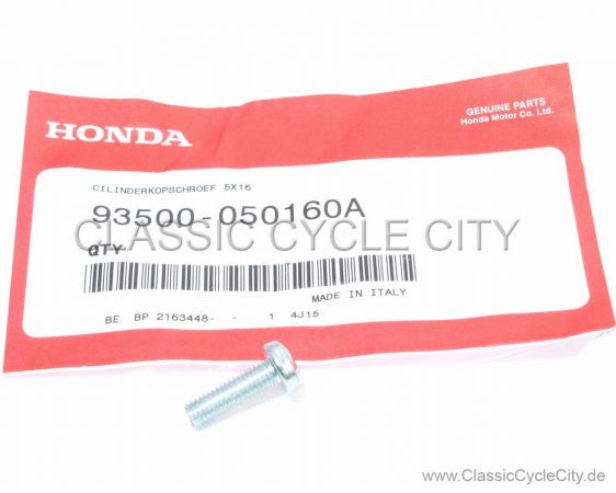 SCREW CROSS 5X16 # 93500-050160B