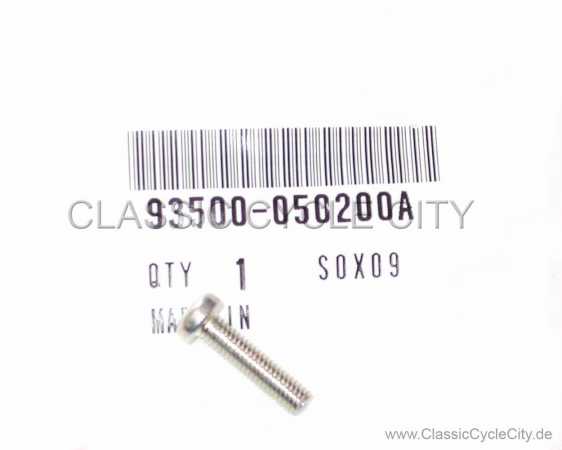 Schraube 5x20 (SCREW PAN 5X20) # 93500-050200A