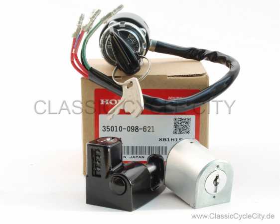 INGNITION SWITCH STEERING SEAT LOCK KEY SET #  35010-098-621