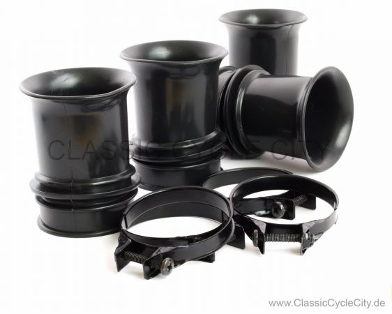 Luftfiltergummi Schrauben Klemmen Set  (AIR BOX RUBBER TUBE BAND KIT) # 00000-465-KIT