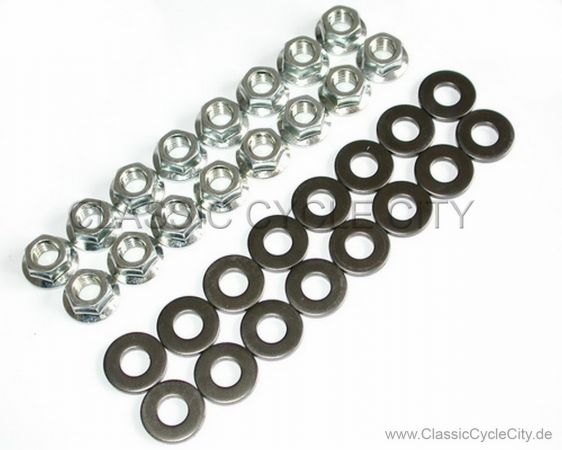 NUT + Washer Kit Cylinder Head / Stud # 00000-061-KIT