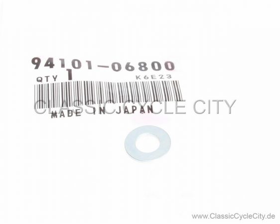 Unterlagscheibe 6 mm (WASHER, PLAIN) # 94101-06800 (ersetzt 94101-060-00)