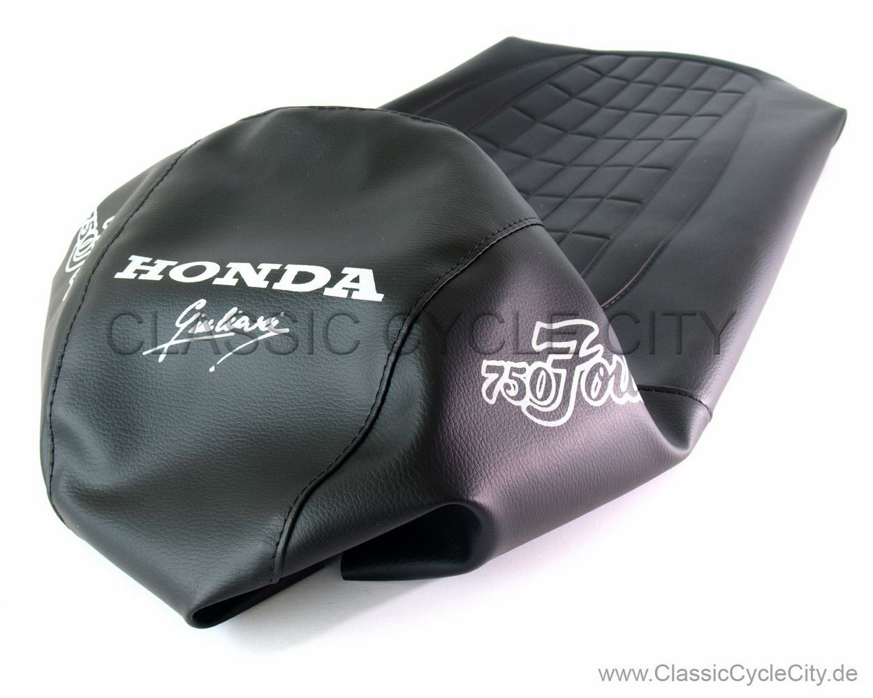 Sitzbankbezug / Sitzbezug Giuliari Sportsitzbank Honda CB 750 Four "Weiß" # CCC-2016