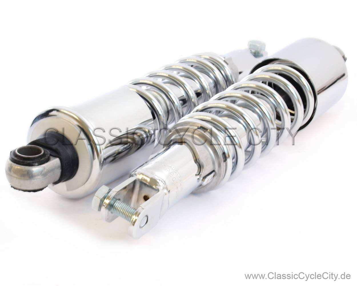 IKON (KONI) Rear Shocks With Chrome Spring and Chrome Cover  Honda CB750 SOHC K0-K6, K7, F, F2 (1969-1978)