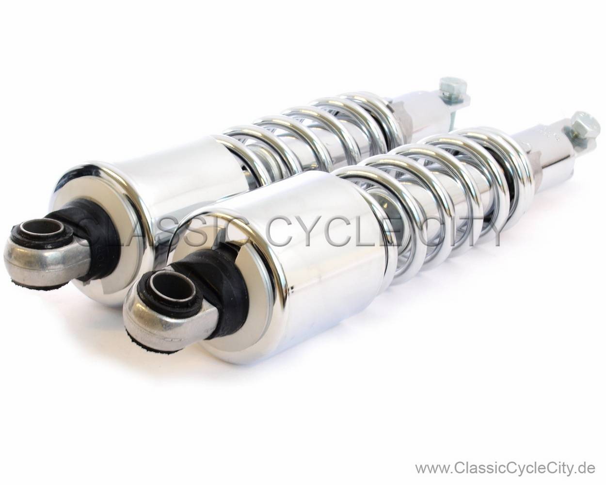 IKON (KONI) Rear Shocks With Chrome Spring and Chrome Cover  Honda CB750 SOHC K0-K6, K7, F, F2 (1969-1978)