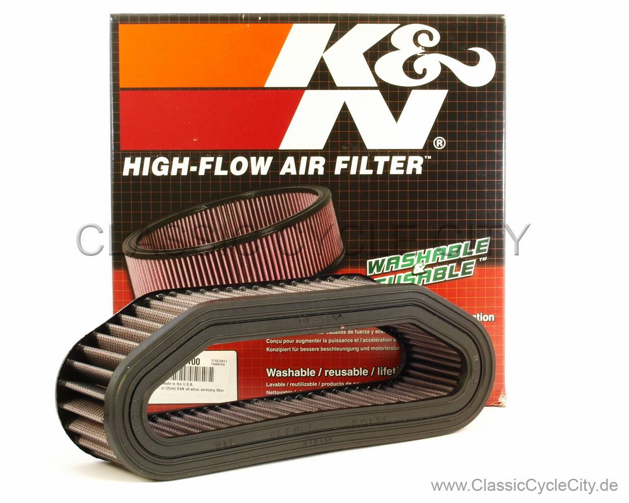 K&N High Performance Air Filter Element